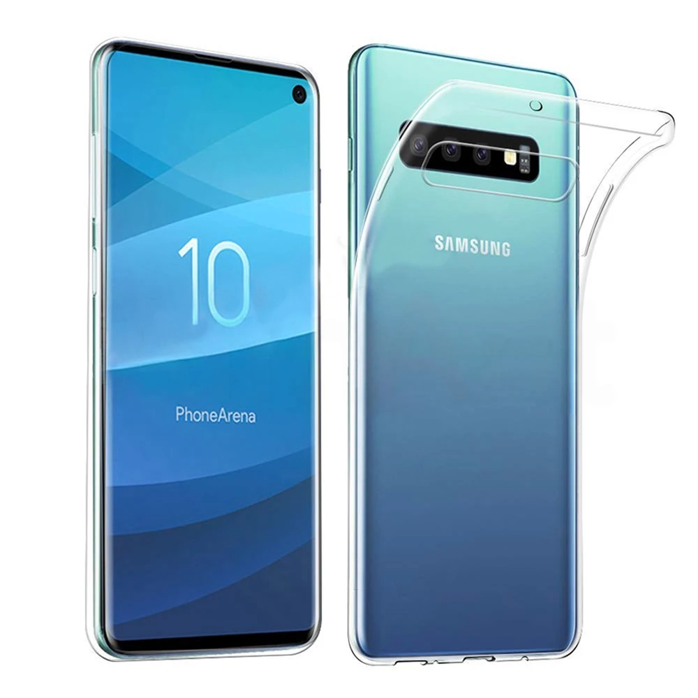 

Phone Case For Samsung Galaxy Note 8 9 S6 S7 Edge S8 S9 S10 S10e Plus 2018 2019 Ultra-thin Slim Transparent TPU Cover