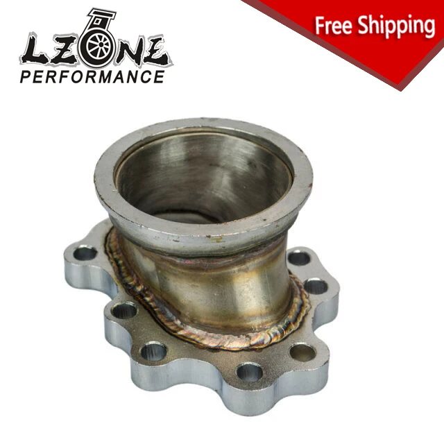 

FREE SHIPPING - TURBOCHARGER ADAPTOR FLANGE T25 T28 GT25 GT28 5 BOLT to 2.5" v band TURBO OUTLET DOWNPIPE FLANGE ADAPTER