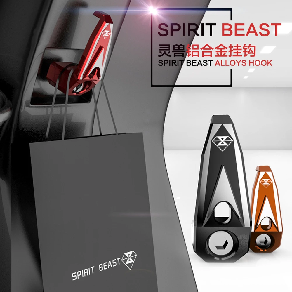 

Spirit Beast Universal Motorcycle Helmet Luggage Hook Motorbike Scooter Gadgets Atv Strap Hanger Holder Offroad Accessories