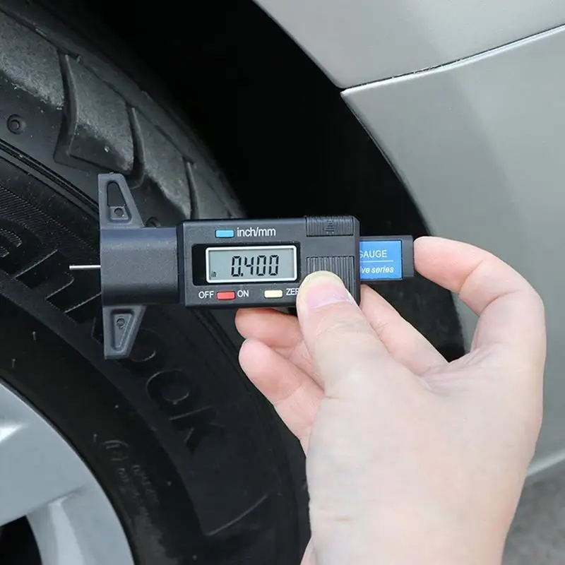 Цифровой инструмент для ремонта шин автомобильный тестер накладка тормозного башмака автомобильный измеритель глубины протектора шин