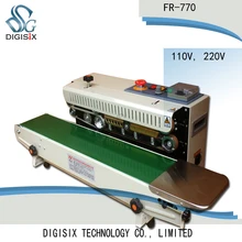 FR-770 Continuous film sealing machine plastic bag package machine horizontal heating sealing machine FR-770 Continuous film sealing machine plastic bag package machine horizontal heating sealing machine