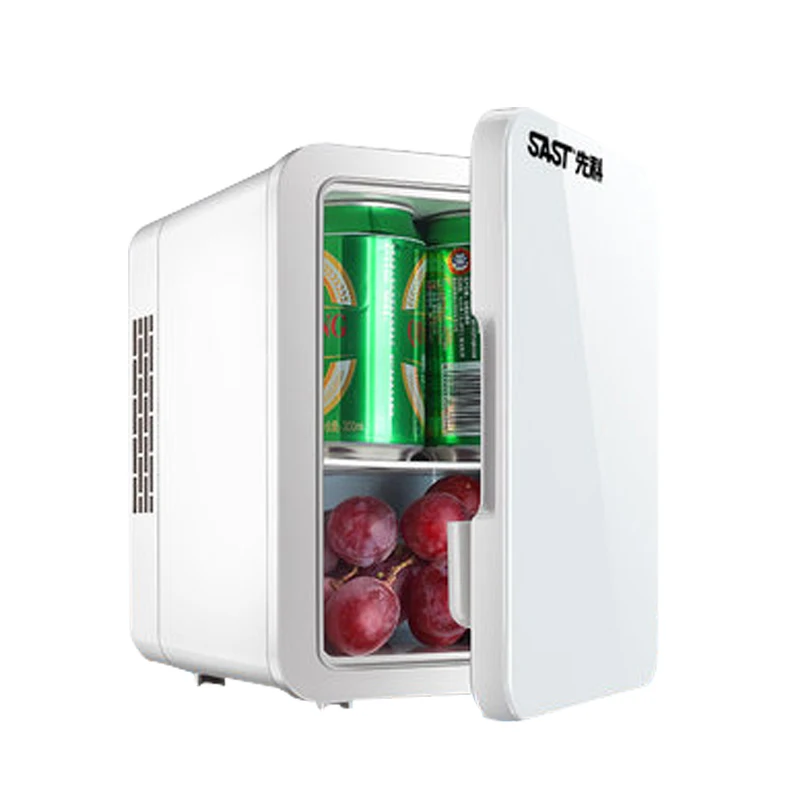 4L автомобильный миниатюрный холодильник, холодильник охладитель обогреватель Авто портативное охлаждение морозильной камеры Icebox бытовой низкий уровень шума одной двери