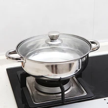 Бытовой двухцелевой плита из нержавеющей стали однопароварка паровой суп 28 см