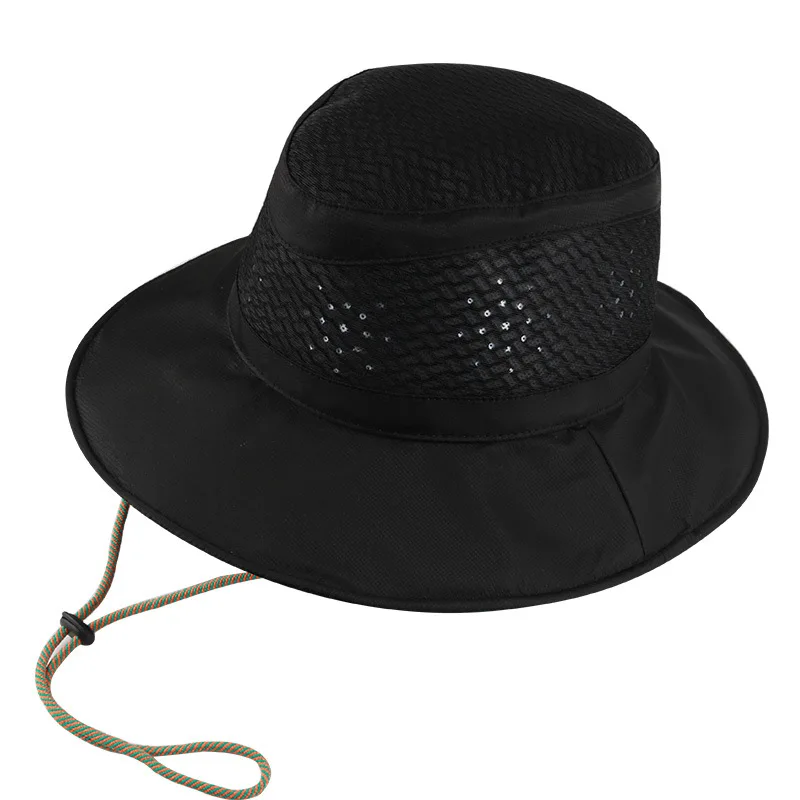 Buy Wide Brim Men's Fishing Hat Bucket Fisherman Hat