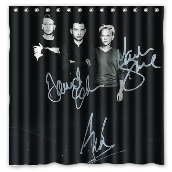 

Free Shipping!Hot Anime& Cartoon TV Play&Depeche Mode Band Printed Waterproof Polyester Bath Shower Curtain( 180X180CM)