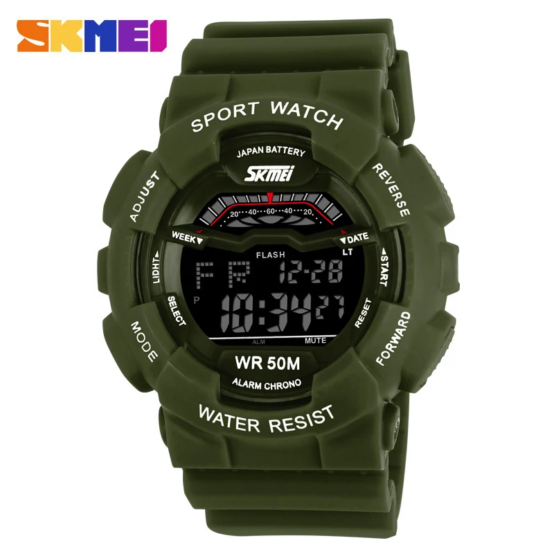 Prix pour Mode SKMEI Marque Hommes Montres Multifonctions Étanche Montres LED Numérique Quartz-montres Étudiants Choc Sport Montre Prix pour Mode SKMEI Marque Hommes Montres Multifonctions Étanche Montres LED Numérique Quartz-montres Étudiants Choc Sport Montre