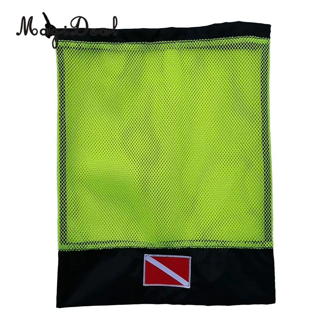 Multi Purpose Scuba Diving Mask Goggles Regulator Equipment Holder Storage Carry Mesh Bag