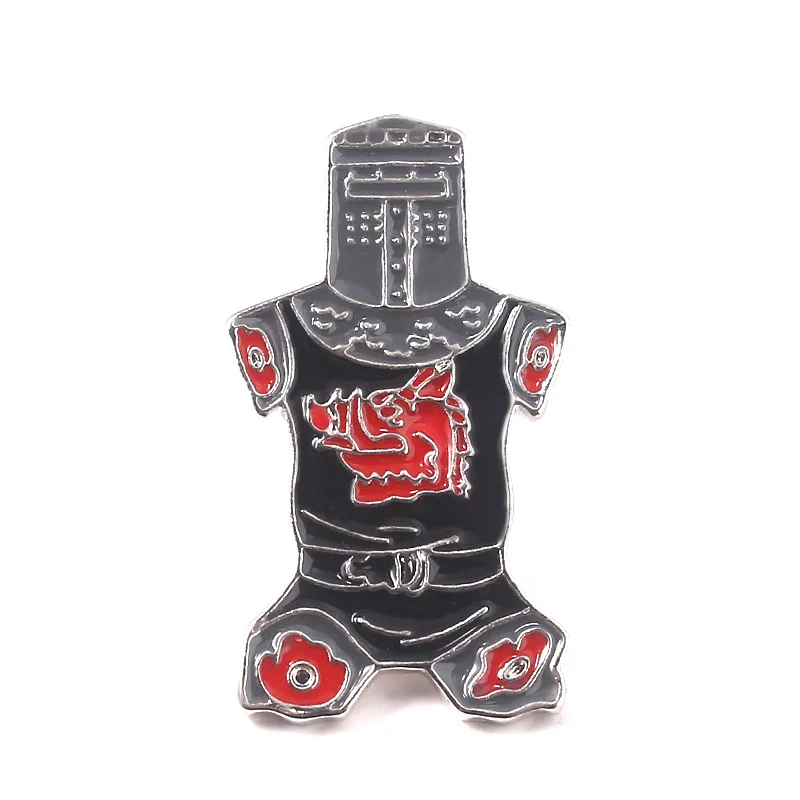 

It's just a flesh Wound Brooches Monty Python and the Holy Grail Pins Badge For Women Men Lapel Denim Shirt backpack Hat Gifts