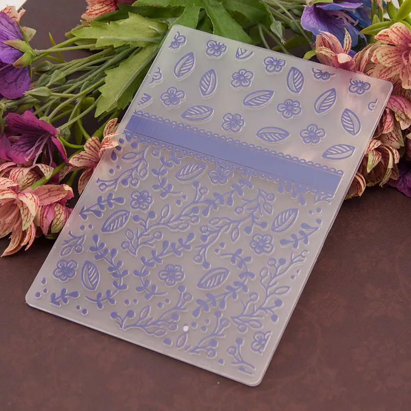 NCraft Embossing folders EM069 Plastic Embossing Folder For Scrapbooking DIY Photo Album Cardin