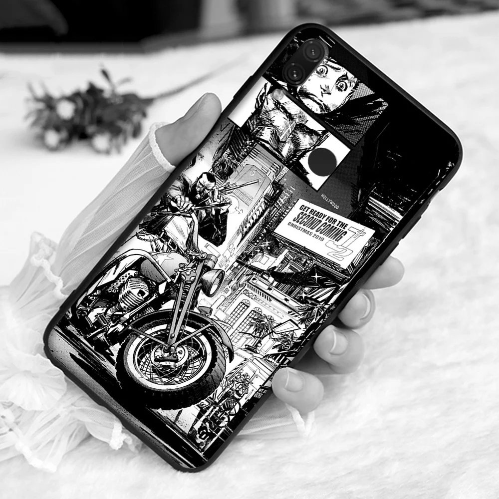 6 В стиле «панк-рок», мягкий чехол для Xiaomi Redmi Note 4 4X6 7 8 Pro 5 Plus 5A 6A крышка - Цвет: 6