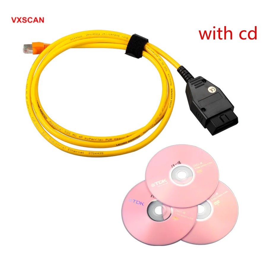 

FOR BMW ENET (Ethernet to OBD) Interface Cable E-SYS ICOM Coding F-series