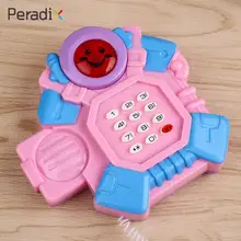 Развитие интеллекта Learing одежда для детей и малышей с мультипликационным принтом музыкальный телефон игрушка