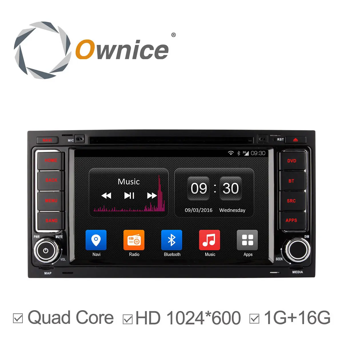 1024*600 Android 4.4 Multimedia for VW Touareg 2003-2010 Car DVD GPS with radio 16G ROM support 3G mirror link ipod DAB+ TPMS