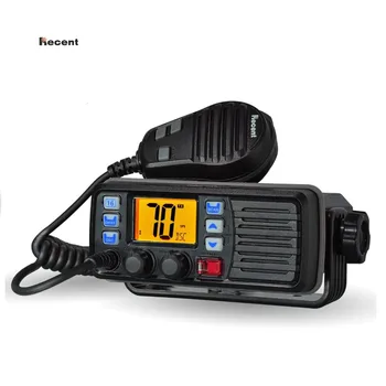 

RECENT RS-507M VHF Mobile Marine Radio Float DSC Call Auto-answer Built-in DSC MMSI Code 156.025-157.425MHz Boater Transceiver