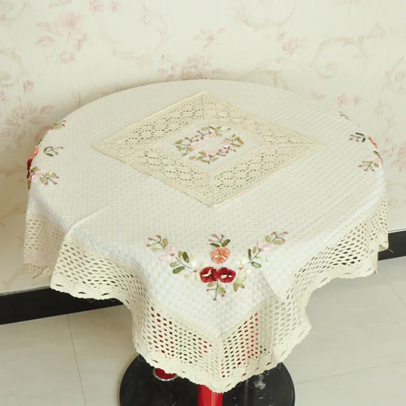 Spitze Tischdecke Stickerei Tischtuch Blumen Rechteckig Rund Tischdecke Spitze Tischdecke Stickerei Tischtuch Blumen Rechteckig Rund Tischdecke