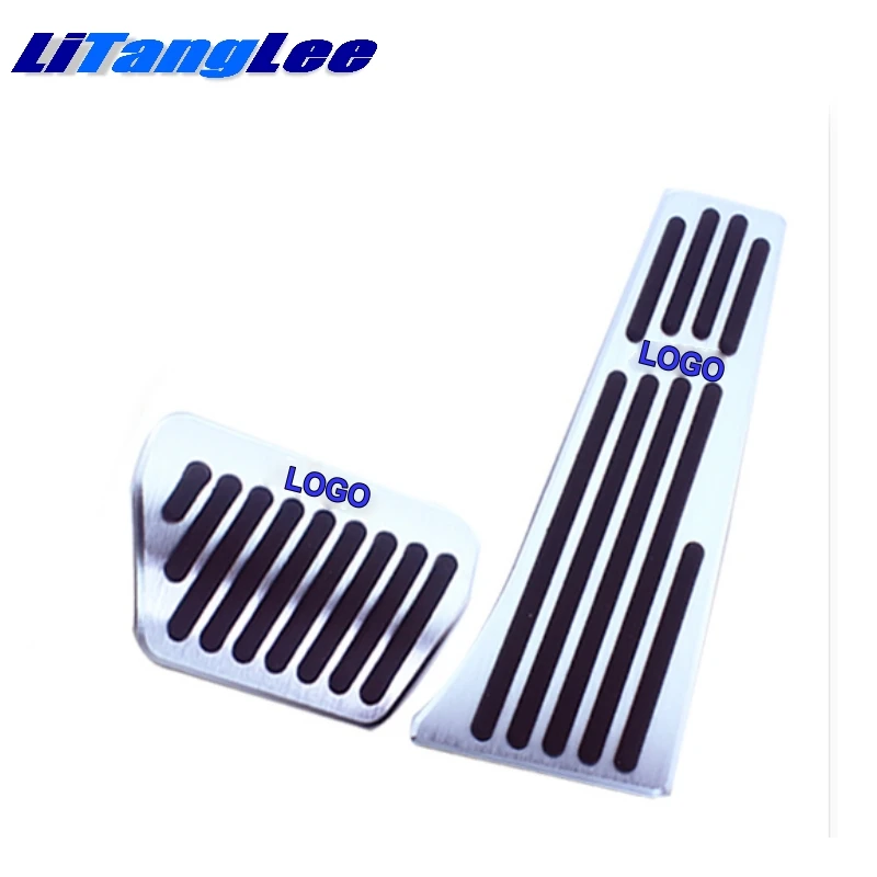 LitangLee Car Accelerator Pedal Pad Cover Sport Racing For BMW 3 Series M3 E90 E91 E92 E93 2004-2013 Foot Throttle Pedal Cover (3)