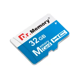 Dr. memory 64 Гб MicroSD XC stick реальная емкость Синий Micro Sd карта Class10 карта памяти 8 г 16 г 32 г флеш-карта памяти TF микро Sd с адаптером