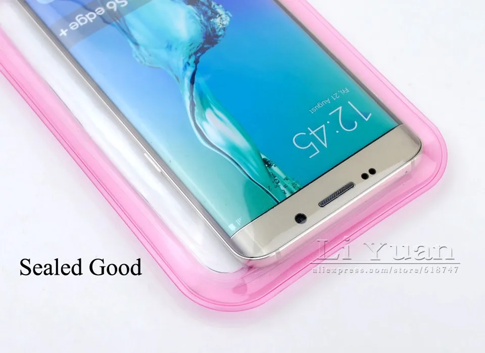 Waterproof Bag Pouch Case For Samsung Galaxy S7 S6S6 Edge S5S4Note 432 For iPhone 66 Plus5S 5C 4Phone Cover Universal (3)