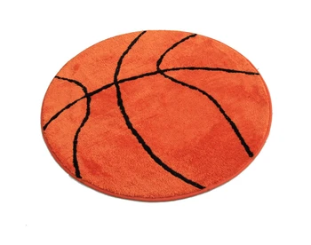 

Hot Sale Basketball Round Carpet Diameter 80 cm Large Living Room Carpet Boys Bedroom Chair Rug Bathroom Mats tapete