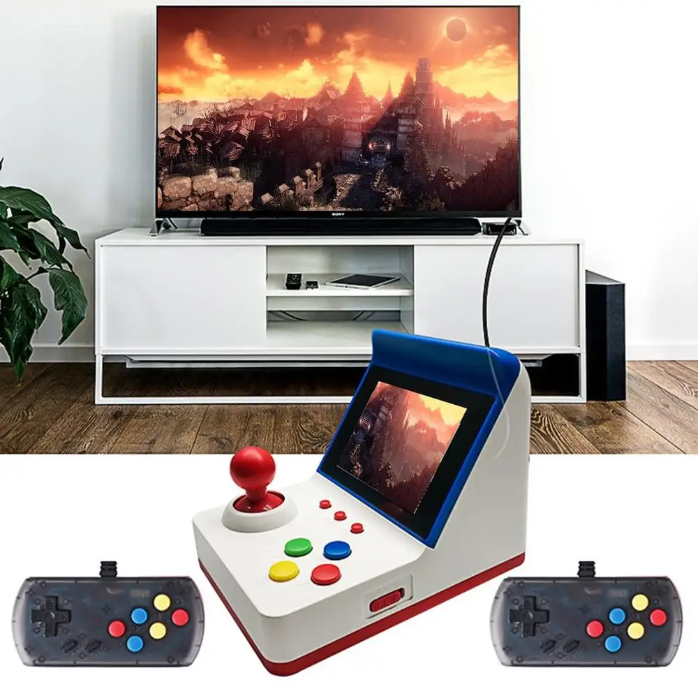 Ретро Мини игровая консоль 8 бит Ручной игровой плеер встроенный 360 Классическая