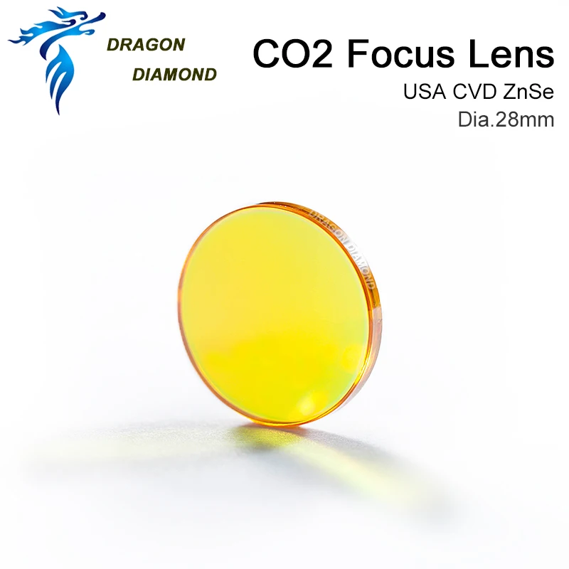 1pc CO2 ZnSe Laser engraver marking machine Focus Lens Dia Φ28mm USA imported 
