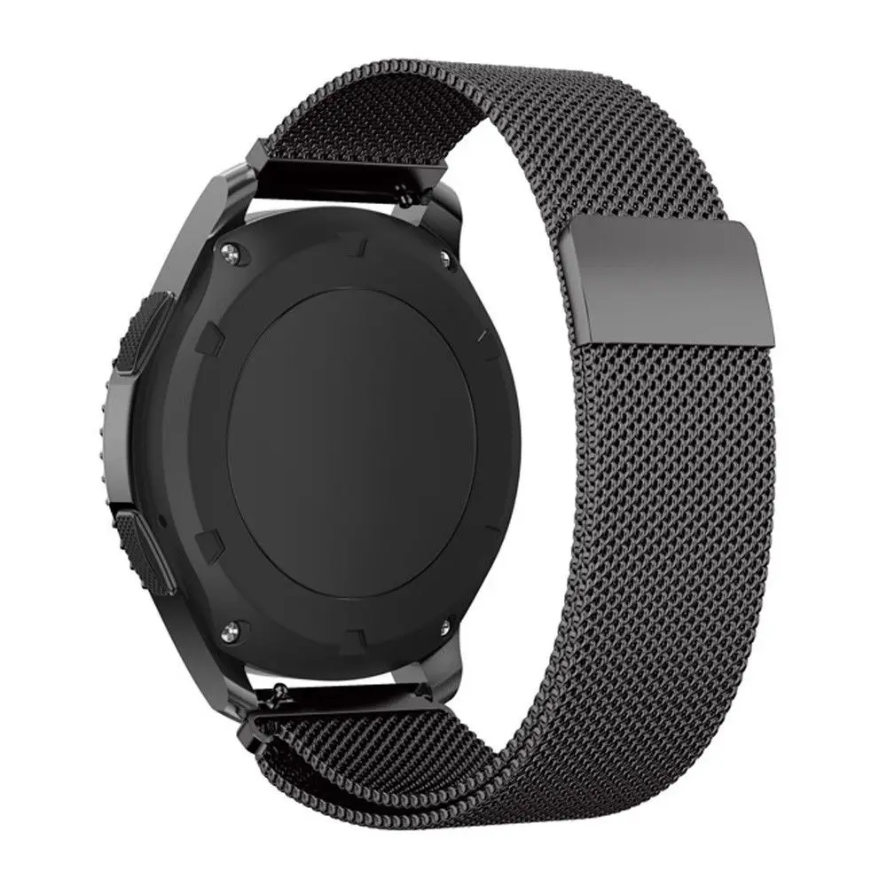 Сетка Milanese Loop часы ремешок для samsung Шестерни S3 Frontier классический Нержавеющая сталь Магнитная застежка ремешок для Galaxy часы 46 мм