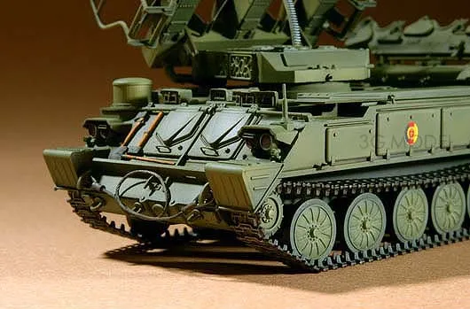 1/35 Российской ПВО ракетная сборка Сэм 6 модель военного танка 00361