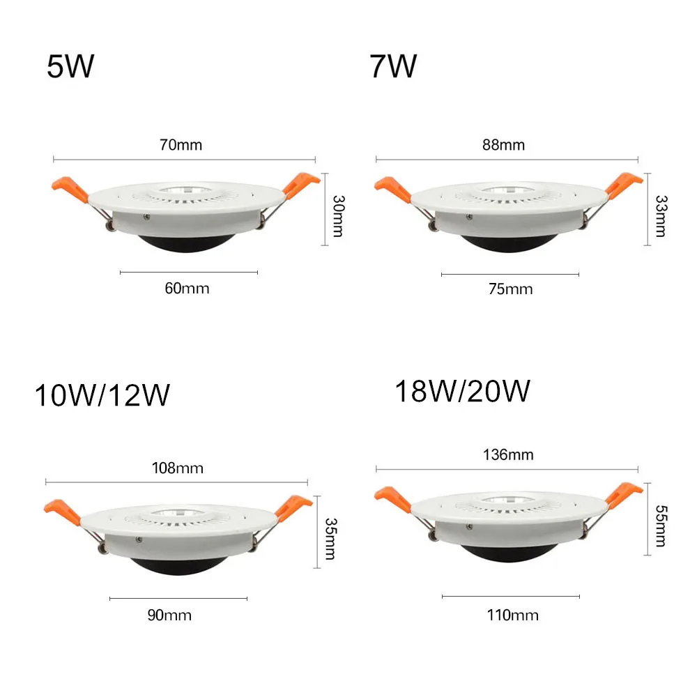 LED Ceiling downlights  (10)