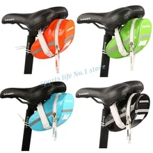 2017 Roswheel Water Resistant Bike Saddle Bag Back Seat Quakeproof Foam Bicycle Bag Rear Tail Pouch Mountain Bike Bicycle Bags