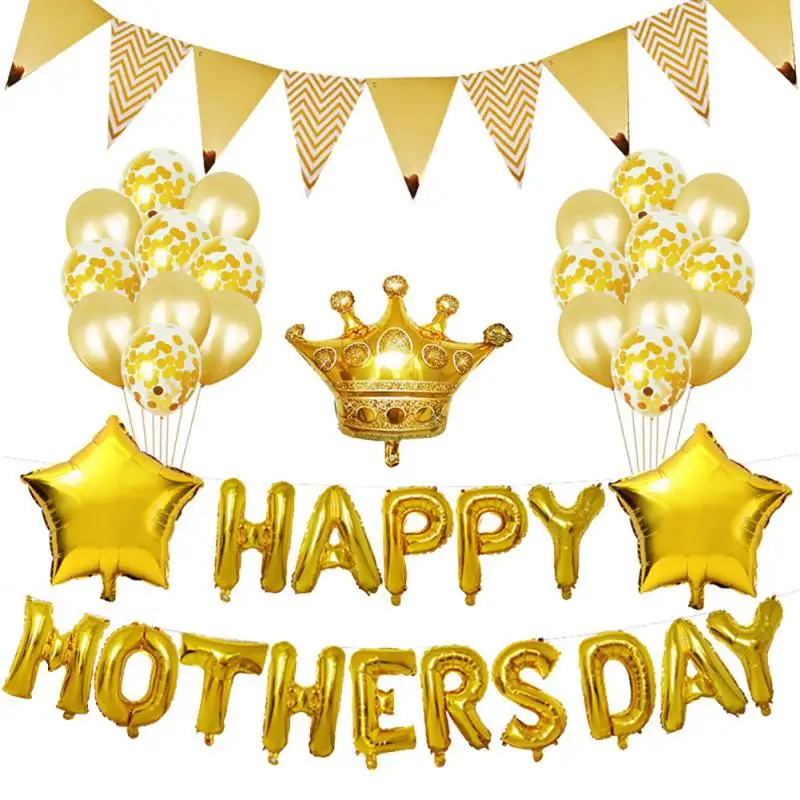 

Beautiful Happy Mothers Day Balloon Kit Free Ribbon And Dispensing Home Festival Decor Brithday