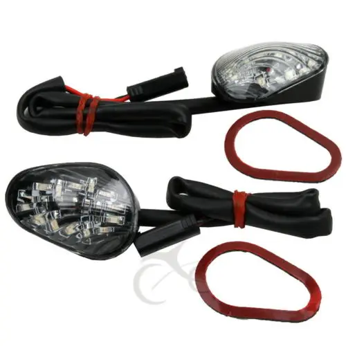 

Motorcycle Clear Flush LED Turn Signals For Suzuki GSXR 600 2001-2005 GSX-R 750 2000-2005 Bandit 1200S DL 650 1000