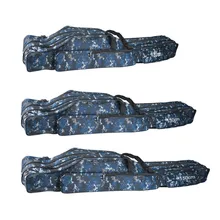 120 см/130 см/150 см 2 слоя Рыболовная Сумка Портативный складная сумка для рыболовной удочки рыболовные снасти Сумка для Переноски Чехол дорожная сумка для хранения