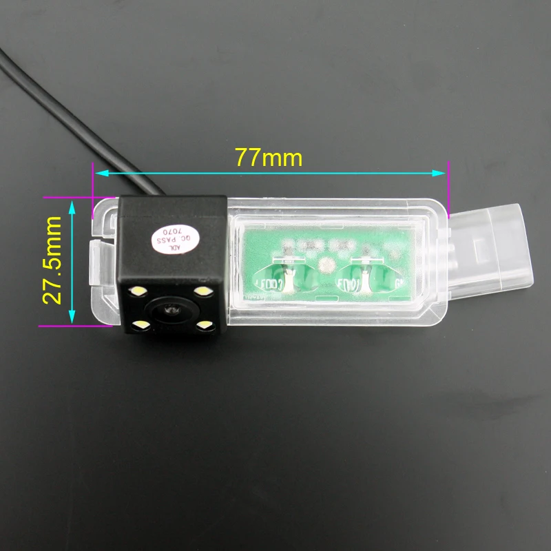 Автомобиль назад от заднего вида Парковка Обратный беспроводной монитор для камеры для Volkswagen Golf 7 MK7 VII Passat CC Scirocco Lamando