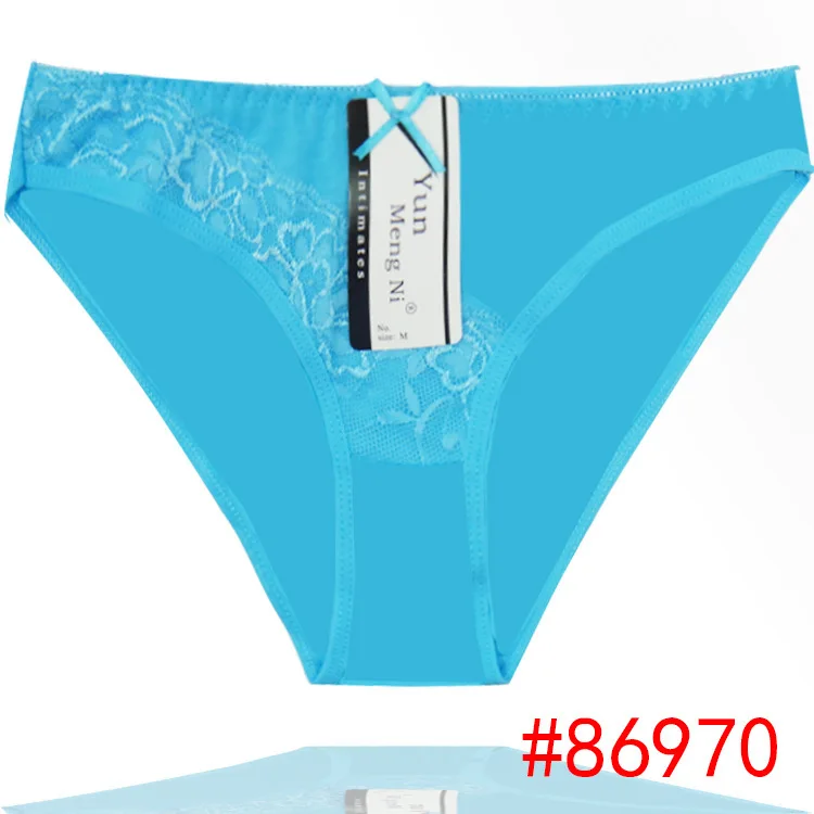 2015 New laced cotton bikini panties lady brief sexy Underpants lady