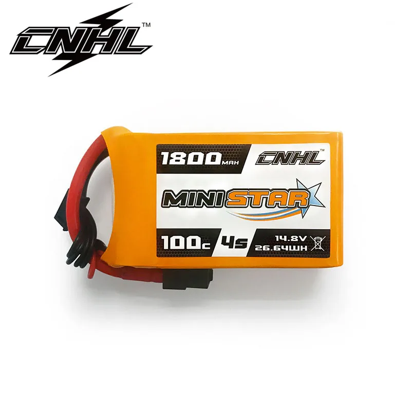 2 шт CNHL MiniStar 1800mAh 4S 14,8 V 100C Lipo батарея