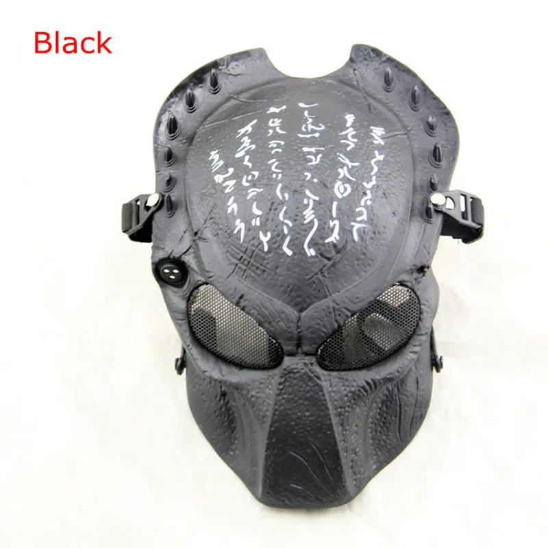 Бесплатная доставка шлем хищника для Хэллоуина косплей игра CS наружная защита