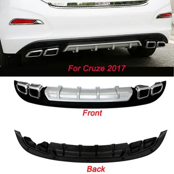 

For Chevrolet Cruze 2017 Rear Bumper Spoiler Decoration Lip Diffuser Protector Body Kit