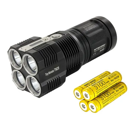 NITECORE TM28 крошечный Монстр Fashlight комплект 4* CREE XHP35 HI светодиодный Макс 6000лм 8 рабочих режимов расстояние луча 655 м NHM10 NBP68 - Испускаемый цвет: TM28 Kit