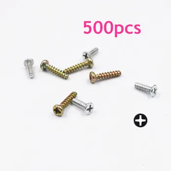 

500pcs Universal Phillips Screws replacement for Game boy Color for GB/GBA/GBC Game Console Shell Case Repair