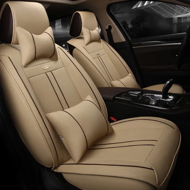 car seat cover auto seats covers leather for BMW E90 E91 E92 E93 2004