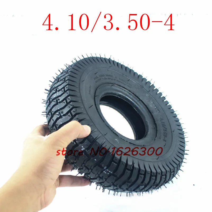 4.10/3.50-4 410/350-4 ATV Quad Go Kart 47cc 49cc Chunky 4.10-4 Tire inner tube Fit All Models 3.50-4 4"wheel hub