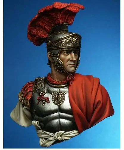 Unassambled 1/10 Roman Knight soldier bust 1/10 Historical Resin kit miniature model Unpainted