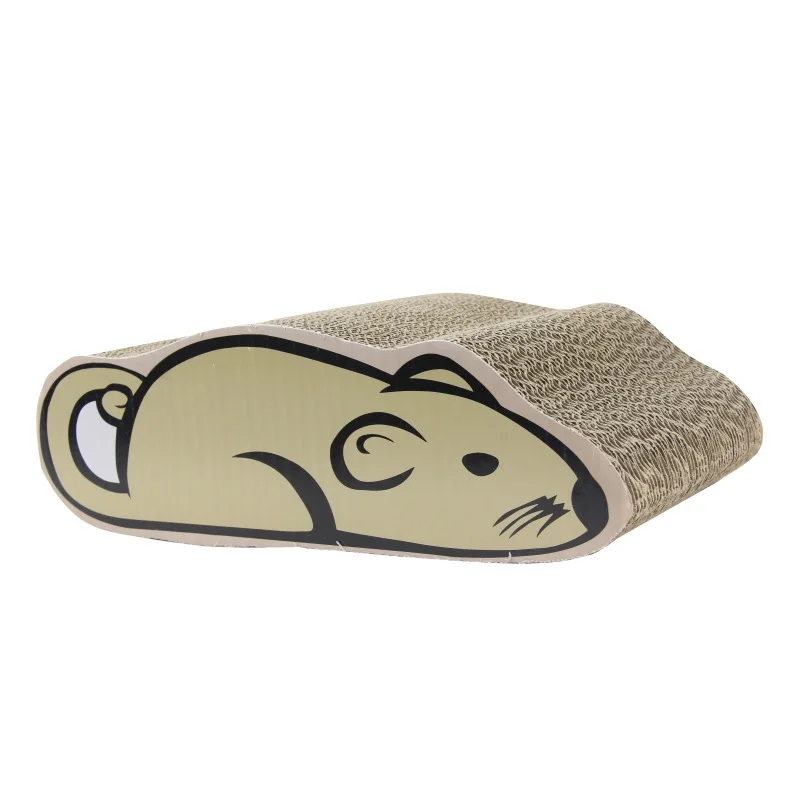 Прочная игрушка для кошек, игрушка для царапин, гофрированная бумага, Когтеточка в форме мыши, коврик для шлифовки, коготь, игрушка, диван
