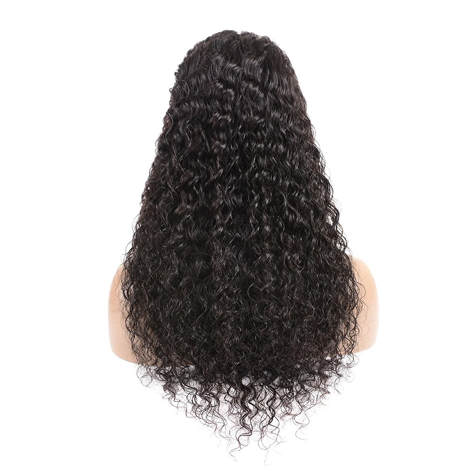 Перуанская волна Синтетические волосы на кружеве человеческих волос парики передние парики на кружеве с ребенком волос предварительно