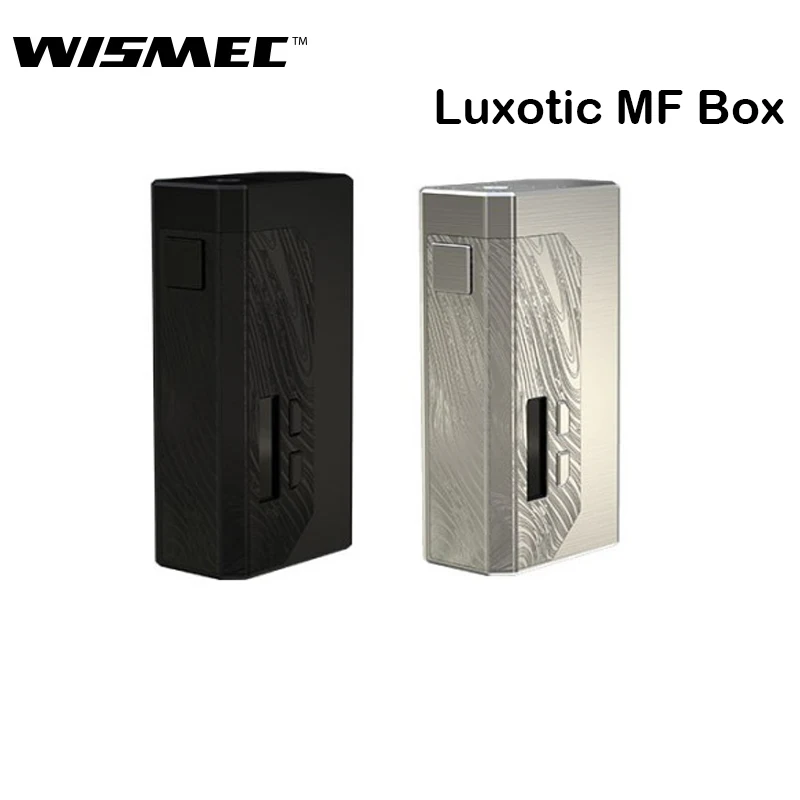 

Original Wismec Luxotic MF Box Mod 100W Squonk Mod Vape Support Guillotine V2 RDA Electronic Cigarette Vape Kit