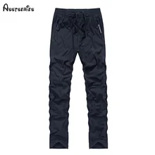 Весенние модные брендовые мужские длинные брюки мужские спортивные брюки с эластичной талией свободные хлопковые повседневные брюки D80