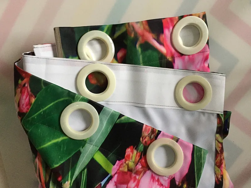 Настенные резные цветы 3D шторы для гостиной оконные обработанные современные шторы для детской комнаты Высокоточный оттенок