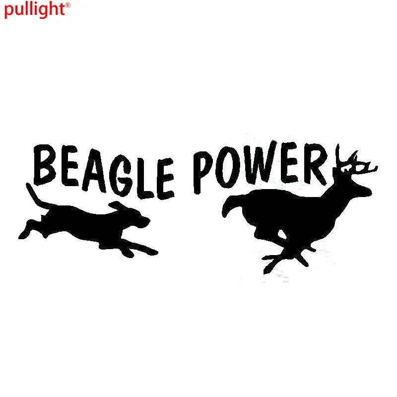14*5 см креативные животные собака олень BEAGLE мощность личности виниловые