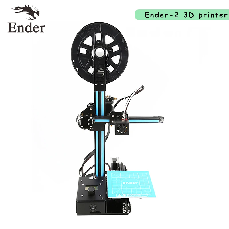 

Printer 3D Ender-2 Reprap prusa i3 Full metal frame Mini Creality Desktop 3D printer DIY Kit Machine n 5M Filament +8G SD card