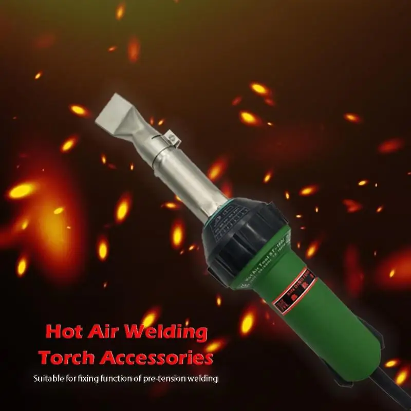 40mm Stainless Steel Flat Wide Mouth Nozzle Gas Tip for Plastic Welding Gun/Hot Air Heat Gun Soldering Supplies